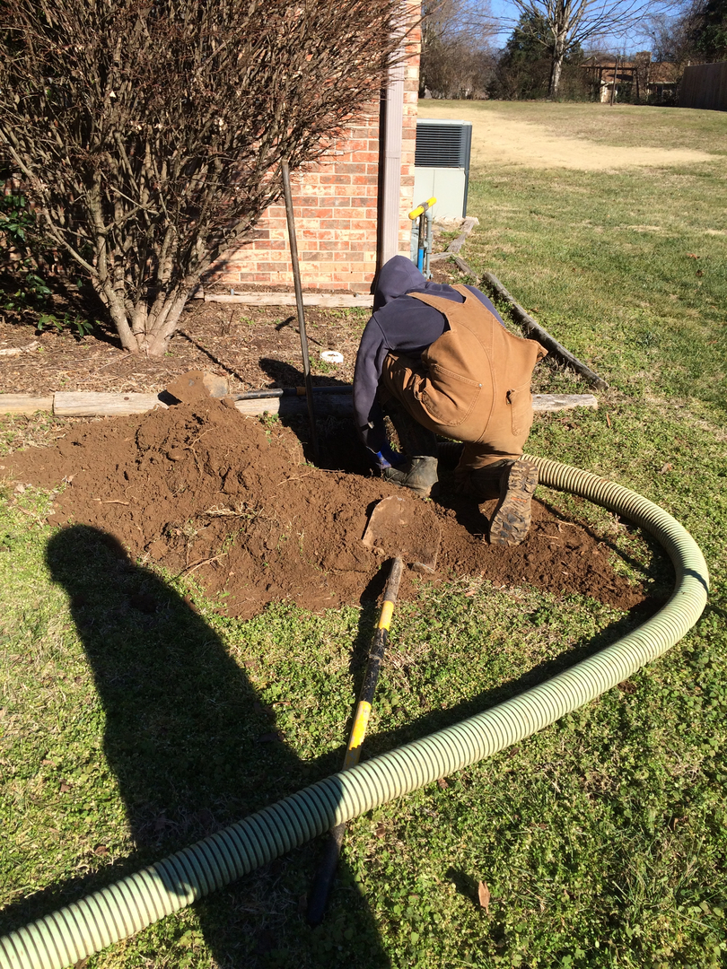 Septic tank pumping—vacuum extraction to restore system capacity.